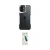 ieg™ iPhone 16 Plus Kılıf Akış Çizgi Koleksiyonu - Şeffaf Pasifik Cam Ekran Koruyucu