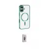 ieg™ iPhone 16 Plus Kılıf Nova Işık Özel Seri - Siyah Bilvis 3D Cam Ekran Koruyucu