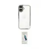 ieg™ iPhone 16 Plus Kılıf Vadi Minimal - Şeffaf Pasifik Cam Ekran Koruyucu