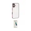 ieg™ iPhone 16 Plus Kılıf Vadi Minimal - Şeffaf Pasifik Cam Ekran Koruyucu