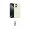 ieg™ iPhone 16 Plus Kılıf Yankı Form Serisi - Siyah Bilvis 3D Cam Ekran Koruyucu
