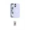 ieg™ iPhone 16 Plus Kılıf Yankı Form Serisi - Siyah Bilvis 3D Cam Ekran Koruyucu