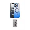 ieg™ iPhone 16 Pro Kılıf Ahenk Doku Özel Seri - Siyah Bilvis 3D Mat Cam Ekran Koruyucu