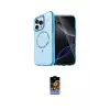ieg™ iPhone 16 Pro Kılıf Kıvılcım Form Prime - Siyah Buffer Hayalet Cam Ekran Koruyucu
