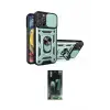 ieg™ iPhone 16 Pro Max Kılıf Ahenk Klasik - Siyah 360 Mat Full Body Arka Koruyucu