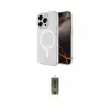 ieg™ iPhone 16 Pro Max Kılıf Ahenk Yansıma Prime - Siyah Joko Magic 5D Hayalet Cam
