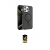 ieg™ iPhone 16 Pro Max Kılıf Doruk Doku Özel Seri - Siyah Buffer Cam Ekran Koruyucu