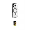 ieg™ iPhone 16 Pro Max Kılıf Doruk Doku Özel Seri - Siyah Buffer Cam Ekran Koruyucu