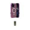 ieg™ iPhone 16 Pro Max Kılıf Eksen Çizgi - Siyah Joko Magic 5D Hayalet Cam