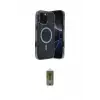 ieg™ iPhone 16 Pro Max Kılıf Eksen Çizgi - Siyah Joko Magic 5D Hayalet Cam