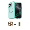 ieg™ iPhone 16 Pro Max Kılıf Kıvılcım Form Prime - Siyah Joko Magic 5D Hayalet Cam + Pers Alüminyum Kamera Lens - CLTM