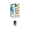 ieg™ iPhone 16 Pro Max Kılıf Kozmos Doku - Siyah Buffer Cam Ekran Koruyucu