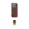 ieg™ iPhone 16 Pro Max Kılıf Kozmos Klasik Prime - Siyah Buffer Cam Ekran Koruyucu