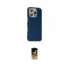 ieg™ iPhone 16 Pro Max Kılıf Kozmos Klasik Prime - Siyah Buffer Cam Ekran Koruyucu