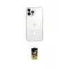 ieg™ iPhone 16 Pro Max Kılıf Kutup Klasik Serisi - Siyah Buffer Cam Ekran Koruyucu