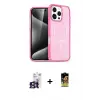 ieg™ iPhone 16 Pro Max Kılıf Nova Asil Prime - Siyah Buffer Cam Ekran Koruyucu + Bilvis Titan Kamera Lens - TMGI