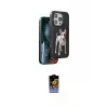 ieg™ iPhone 16 Pro Max Kılıf Nova Form Koleksiyonu - Siyah Buffer Hayalet Cam Ekran Koruyucu