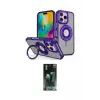 ieg™ iPhone 16 Pro Max Kılıf Nova Minimal Serisi - Siyah 360 Mat Full Body Arka Koruyucu