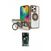 ieg™ iPhone 16 Pro Max Kılıf Nova Minimal Serisi - Siyah 360 Mat Full Body Arka Koruyucu