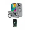 ieg™ iPhone 16 Pro Max Kılıf Nova Minimal Serisi - Siyah 360 Mat Full Body Arka Koruyucu