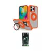 ieg™ iPhone 16 Pro Max Kılıf Nova Minimal Serisi - Siyah 360 Mat Full Body Arka Koruyucu