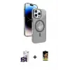 ieg™ iPhone 16 Pro Max Kılıf Nova Modern Prime - Siyah Buffer Cam Ekran Koruyucu + Bilvis Titan Kamera Lens - TMGI