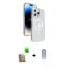 ieg™ iPhone 16 Pro Max Kılıf Nova Modern Prime - Siyah Joko Magic 5D Cam + Raze Metal Kamera Lens - CLTM