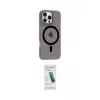 ieg™ iPhone 16 Pro Max Kılıf Pusula Form Özel Seri - Şeffaf Pasifik Cam Ekran Koruyucu
