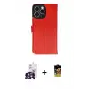 ieg™ iPhone 16 Pro Max Kılıf Siluet Işık Serisi - Siyah Buffer Cam Ekran Koruyucu + Bilvis Titan Kamera Lens - GS