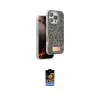 ieg™ iPhone 16 Pro Max Kılıf Vadi Klasik Serisi - Siyah Buffer Hayalet Cam Ekran Koruyucu