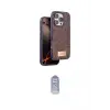 ieg™ iPhone 16 Pro Max Kılıf Vadi Klasik Serisi - Siyah Joko Magic 5D Cam