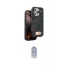 ieg™ iPhone 16 Pro Max Kılıf Vadi Klasik Serisi - Siyah Joko Magic 5D Cam
