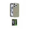 ieg™ iPhone 16 Pro Max Kılıf Yankı Form Serisi - Şeffaf 360 Full Body Arka Koruyucu