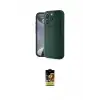 ieg™ iPhone 16 Pro Max Kılıf Yankı Yansıma Özel Seri - Siyah Buffer Cam Ekran Koruyucu