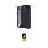 ieg™ iPhone 16 Pro Max Kılıf Yankı Yansıma Özel Seri - Siyah Buffer Cam Ekran Koruyucu