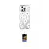 ieg™ iPhone 16 Pro Max Kılıf Yörünge Işık Prime - Siyah Buffer Hayalet Cam Ekran Koruyucu