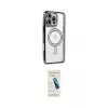 ieg™ iPhone 16 Pro Max Kılıf Zirve Doku Prime - Şeffaf Pasifik Cam Ekran Koruyucu