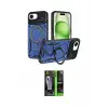 ieg™ iPhone 16E Kılıf Kıvılcım Modern Serisi - Şeffaf 360 Full Body Arka Koruyucu