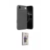 ieg™ iPhone 17 Air Kılıf Eksen Form Prime - Siyah Bilvis 3D Cam Ekran Koruyucu