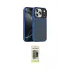 ieg™ iPhone 17 Pro Kılıf Doruk Form Serisi - Siyah Joko Magic 5D Hayalet Cam