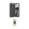 ieg™ iPhone 17 Pro Kılıf Eksen Form Prime - Siyah Joko Magic 5D Hayalet Cam