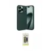 ieg™ iPhone 17 Pro Kılıf Eksen Form Prime - Siyah Joko Magic 5D Hayalet Cam