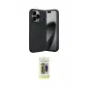 ieg™ iPhone 17 Pro Kılıf Eksen Form Prime - Siyah Joko Magic 5D Hayalet Cam
