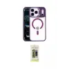 ieg™ iPhone 17 Pro Kılıf Yadigar Asil Koleksiyonu - Siyah Joko Magic 5D Hayalet Cam