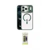 ieg™ iPhone 17 Pro Kılıf Yadigar Asil Koleksiyonu - Siyah Joko Magic 5D Hayalet Cam