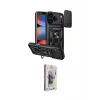 ieg™ iPhone 17 Pro Max Kılıf Ahenk Klasik - Siyah Bilvis 3D Cam Ekran Koruyucu