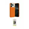 ieg™ iPhone 17 Pro Max Kılıf Ahenk Serisi - Siyah Joko Magic 5D Hayalet Cam