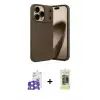 ieg™ iPhone 17 Pro Max Kılıf Eksen Form Prime - Siyah Joko Magic 5D Hayalet Cam + Bilvis Titan Kamera Lens - TU
