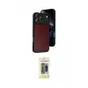 ieg™ iPhone 17 Pro Max Kılıf Kıvılcım Işık Serisi - Siyah Joko Magic 5D Hayalet Cam