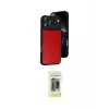 ieg™ iPhone 17 Pro Max Kılıf Kıvılcım Işık Serisi - Siyah Joko Magic 5D Hayalet Cam